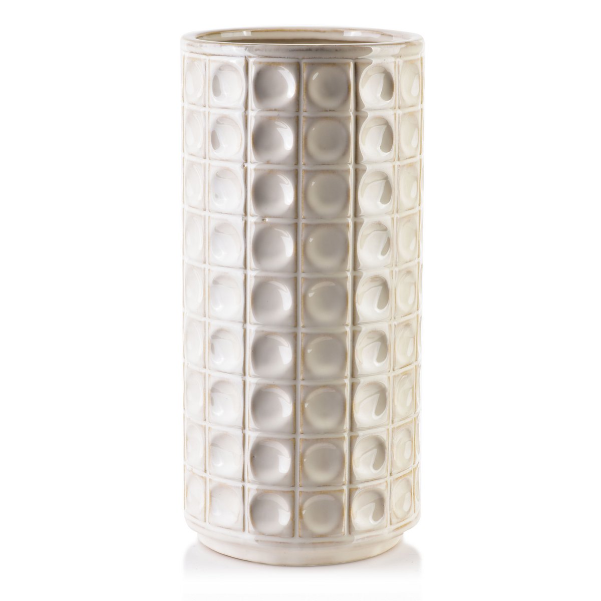 VIENNA Vase – Beige – 29.5 cm hoch – Natürlich Landhaus