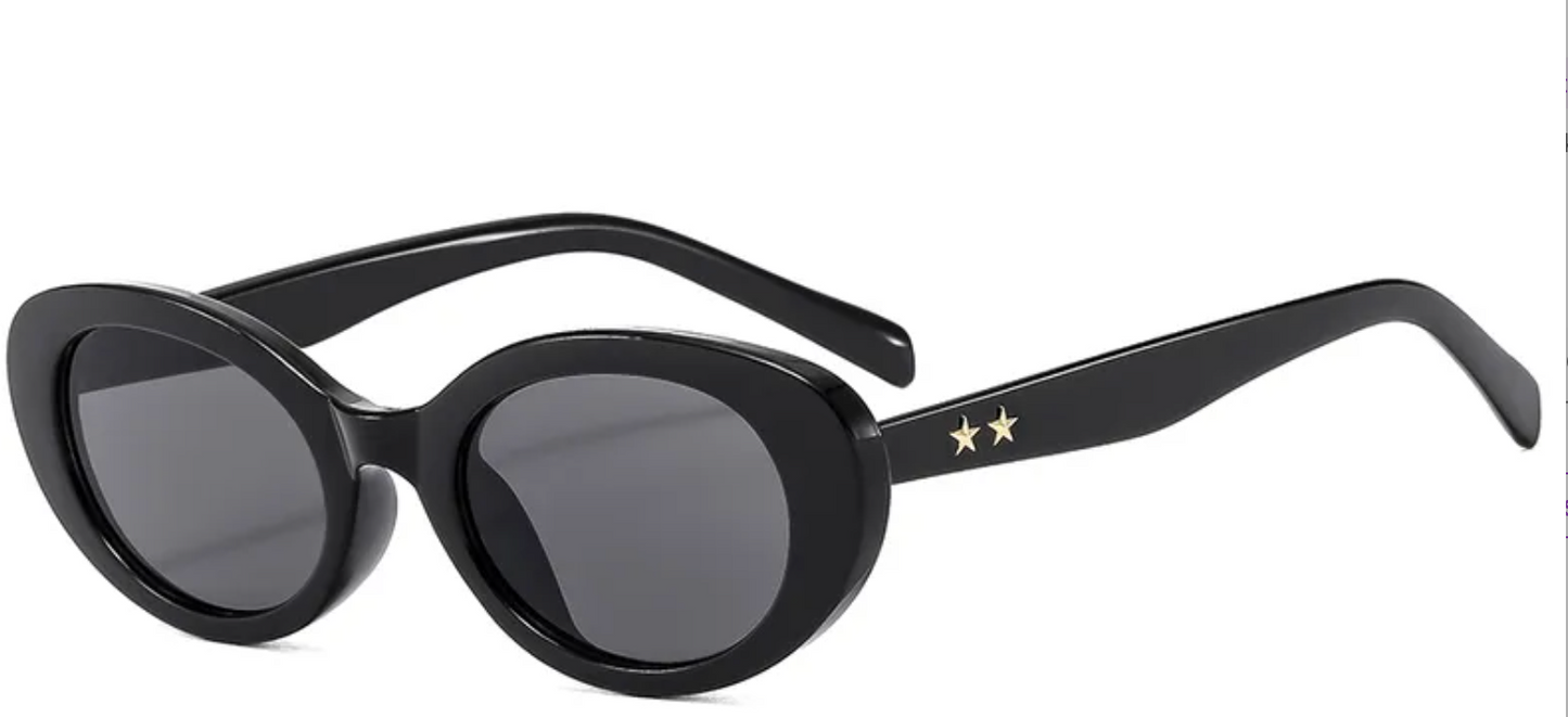 Sonnenbrille „Cat Eye Vibes“ – stylischer IG-Look in Grau