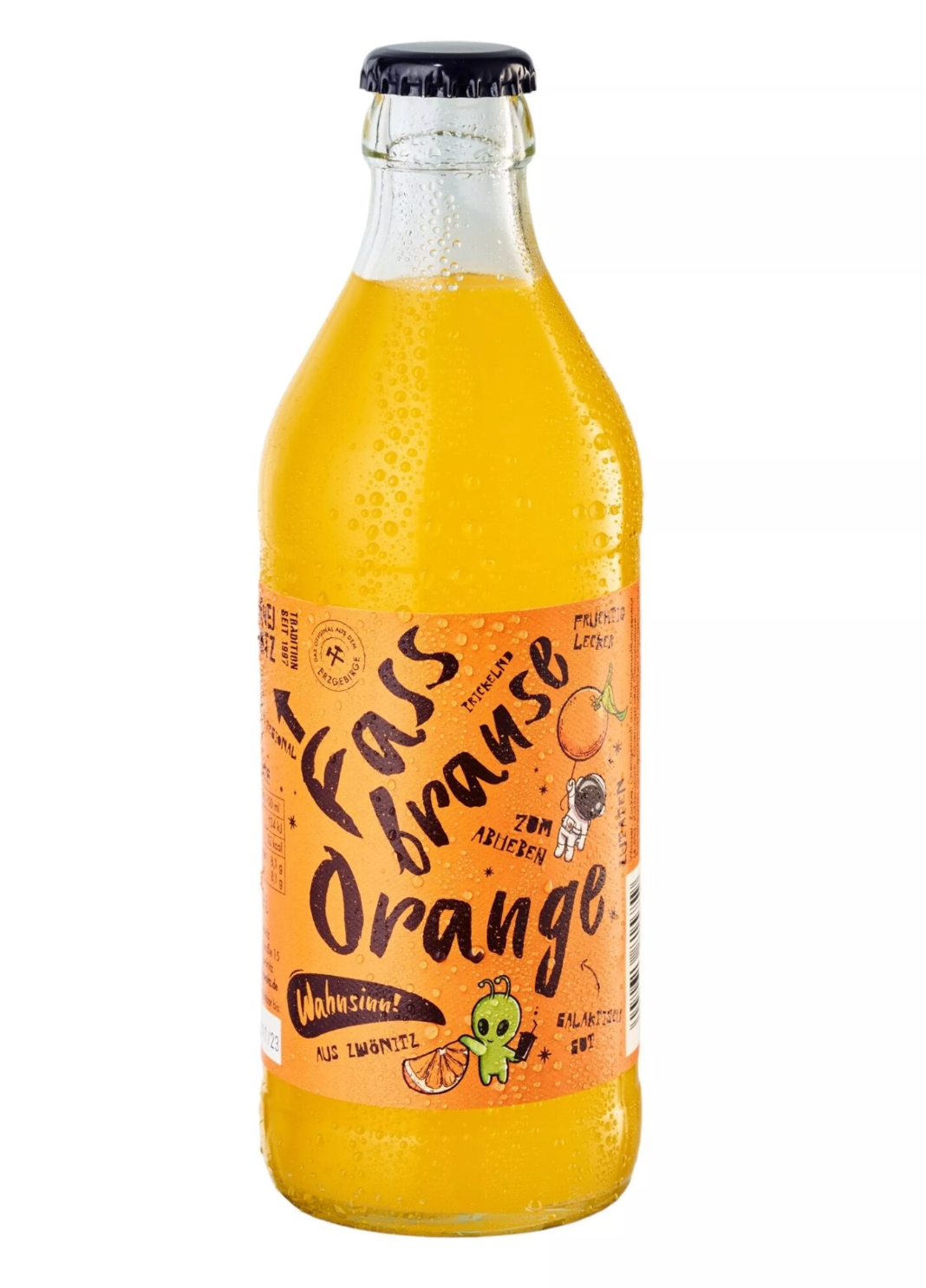 Fassbrause „Orange Glück“ – Handwerklich, fruchtig & erfrischend (0,33 l)