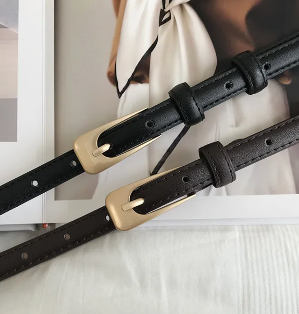 Gürtel „Classic Chic“ – Eleganz mit mattem Finish