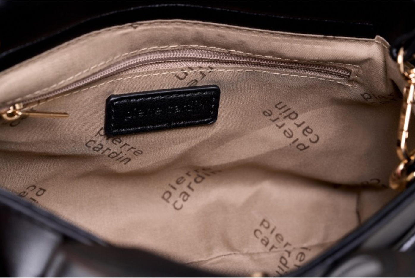 Handtasche „Modulé“ – 2-in-1 Schultertasche von Pierre Cardin mit abnehmbarem Designrahmen (Eco-Leder)