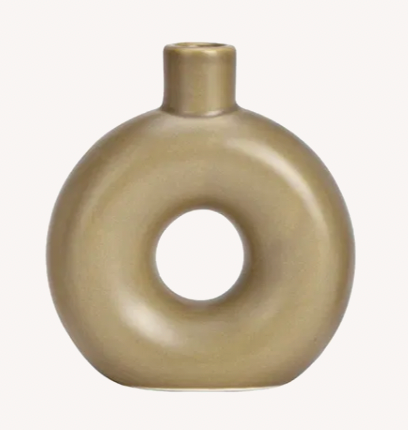 Vase „Pure Shape“ – Keramikvase, matt, 10×12×4 cm