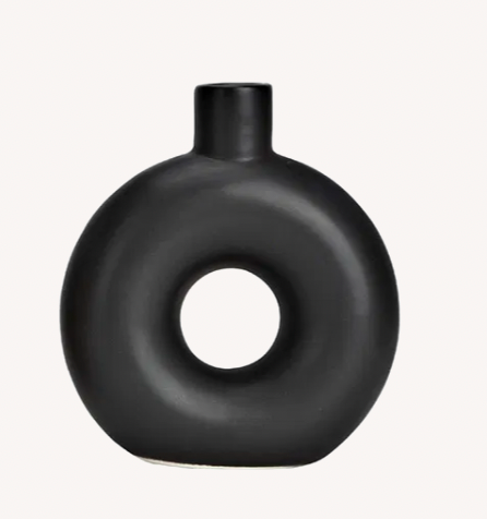 Vase „Pure Shape“ – Keramikvase, matt, 10×12×4 cm