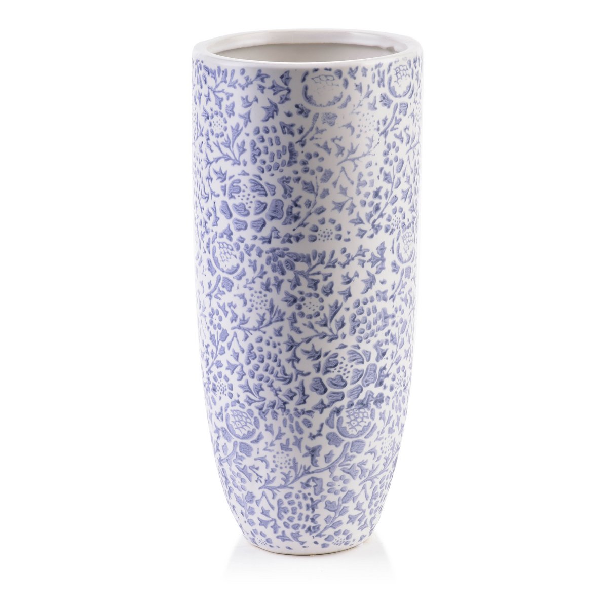 YANDA Vase Blau-Weiß – Amalfi Summer