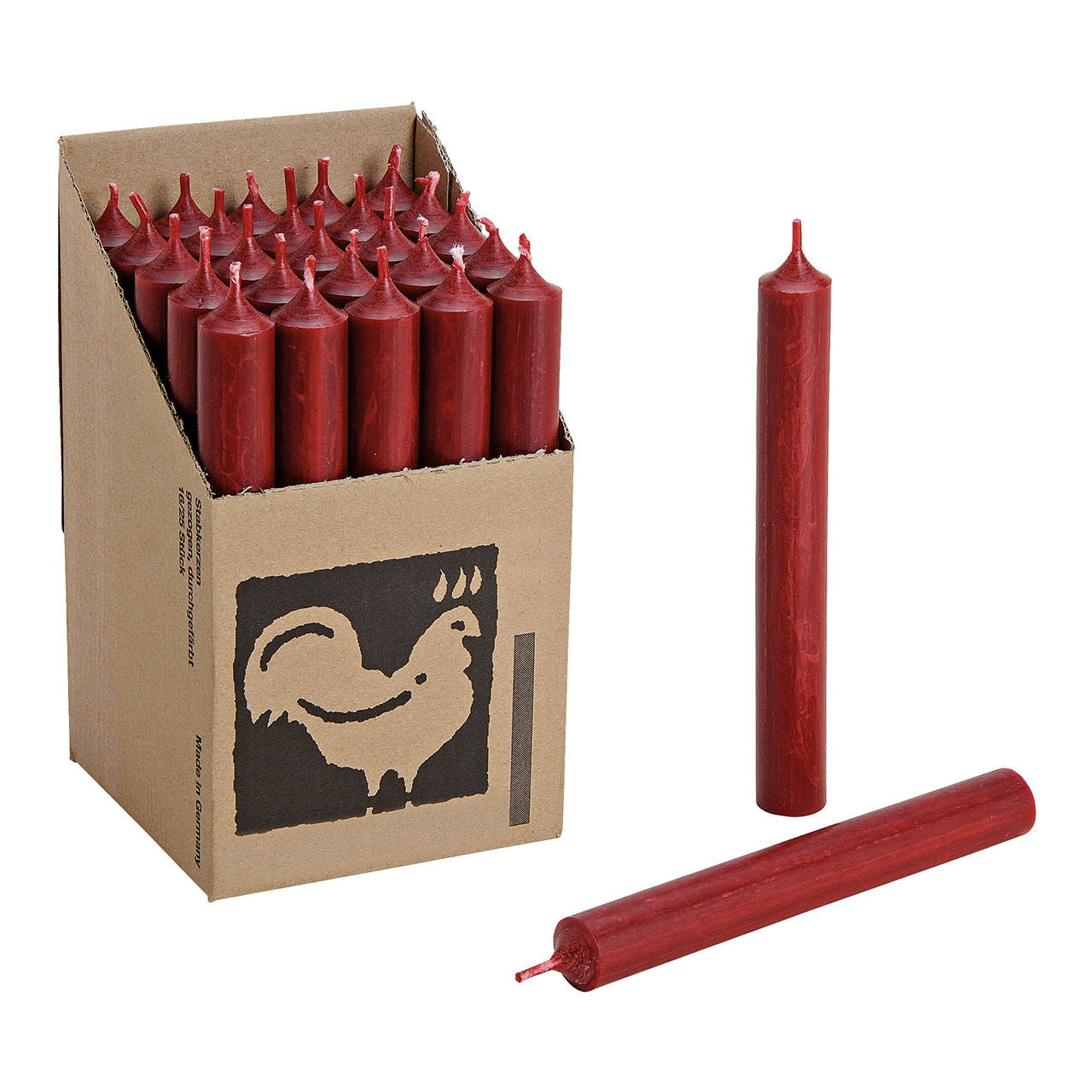 stick candle "Dark Red"