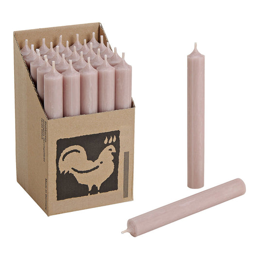 "Taupe" stick candle