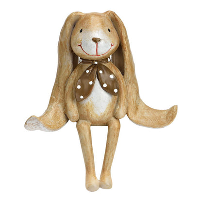 🏠 Tabouret mignon à bord lapin beige