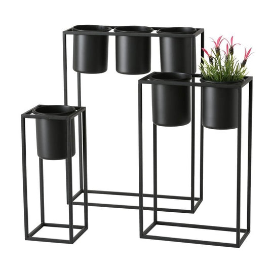 Mensola 3-piece metal flower pot set