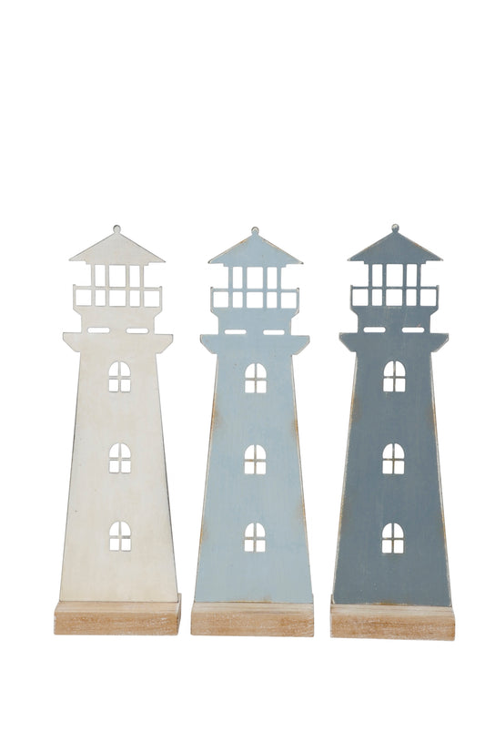 🏠 Maritime lighthouse - coastal charm 3-colored