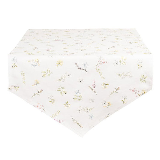 🌸 Table runner Flowerpower cotton 50x160 cm