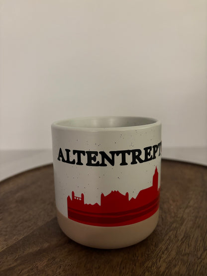 ☕️Tasse "Altentreptow" - Finition à la main avec le logo de la ville