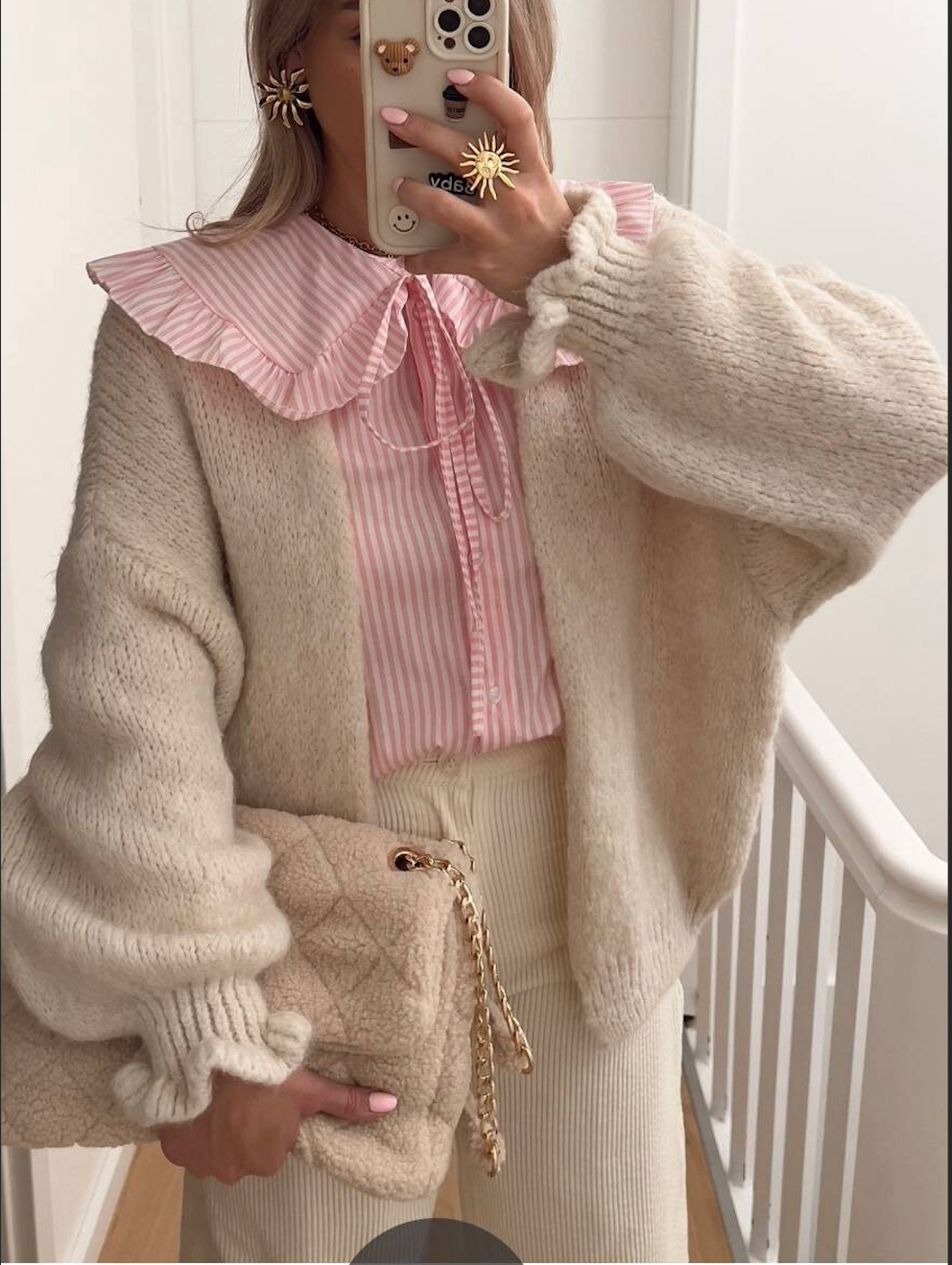 Cardigan “Pia” – Softer Strick für Sommernächte