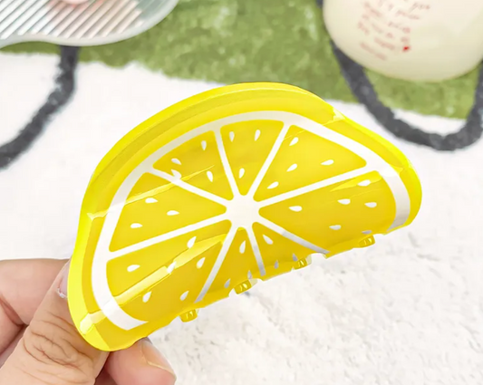 Haarclip „Zesty Lemon“ – Spritziger Zitronen-Look