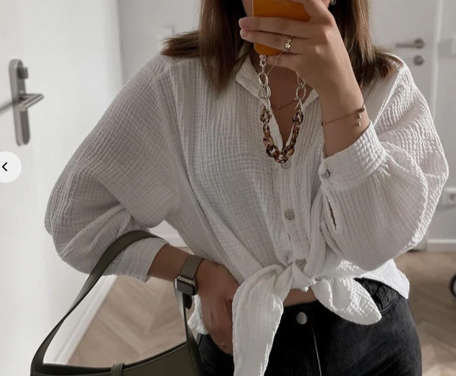 Bluse „Lena“ – Luftig, lässig, Lieblingsstück