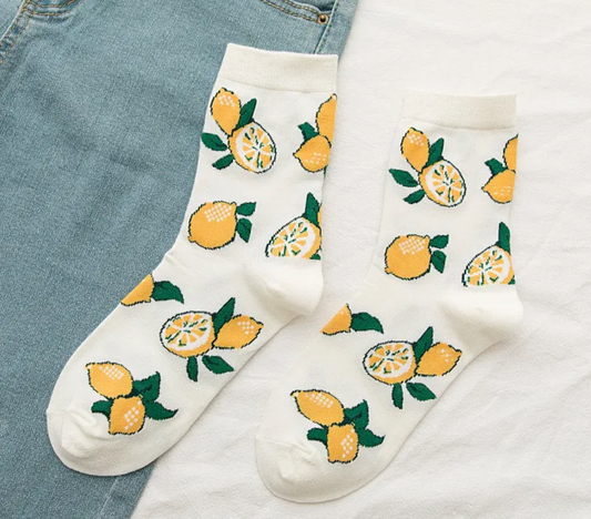 Socken „Citrus Steps“ – Amalfi für die Füße