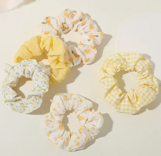 Scrunchie Gelb