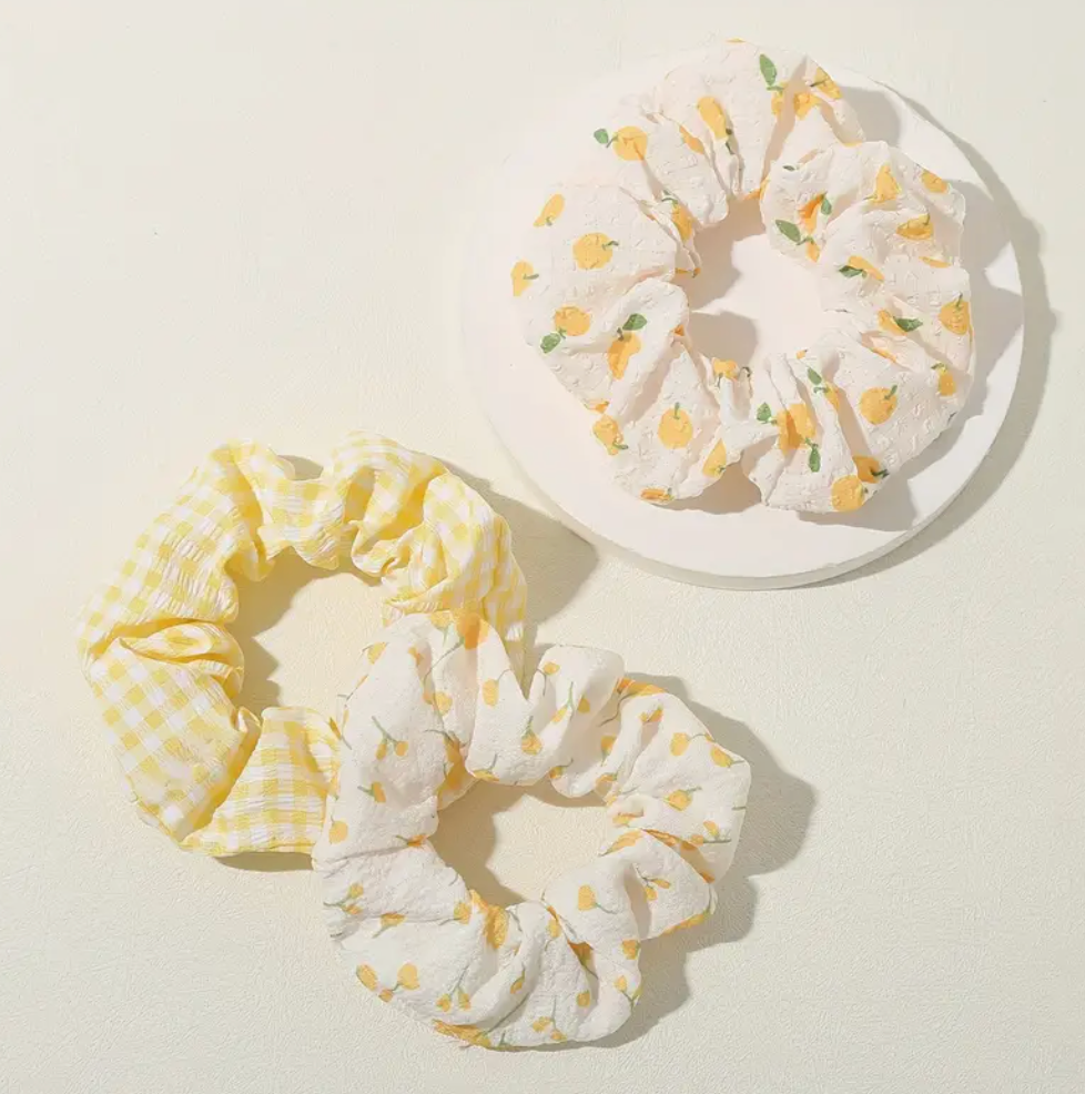 Scrunchie Gelb