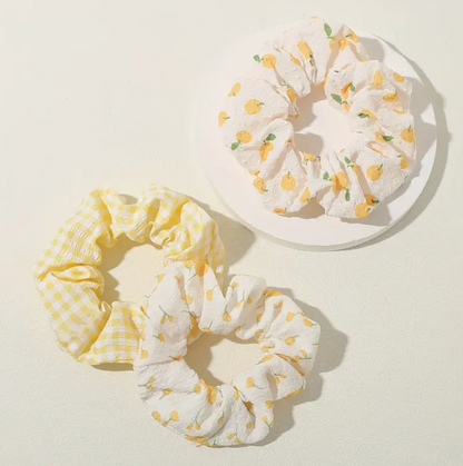 Scrunchie Gelb