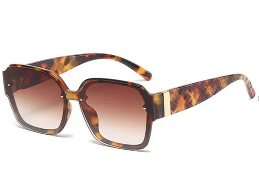 Sonnenbrille „Wild Cat“ – Statement in Leopardenoptik