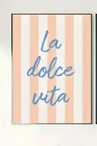 Poster "The good Life"