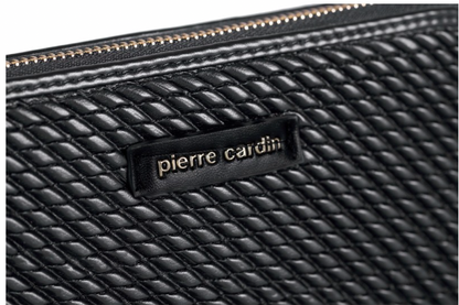 Geldbörse „Breeze“ – Pierre Cardin Damen-Portemonnaie mit Strukturdesign & Reißverschluss
