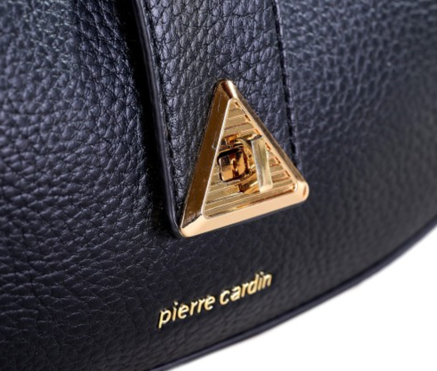 Schultertasche „Luce“ – Pierre Cardin Hobo Bag aus Eco-Leder mit Innenfächern