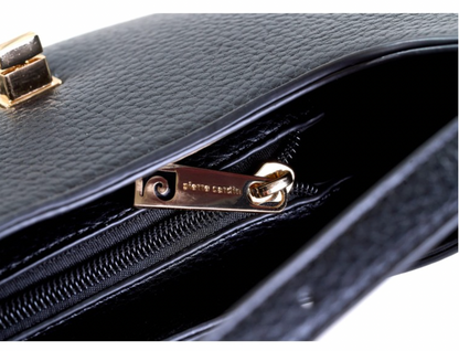 Schultertasche „Luce“ – Pierre Cardin Hobo Bag aus Eco-Leder mit Innenfächern