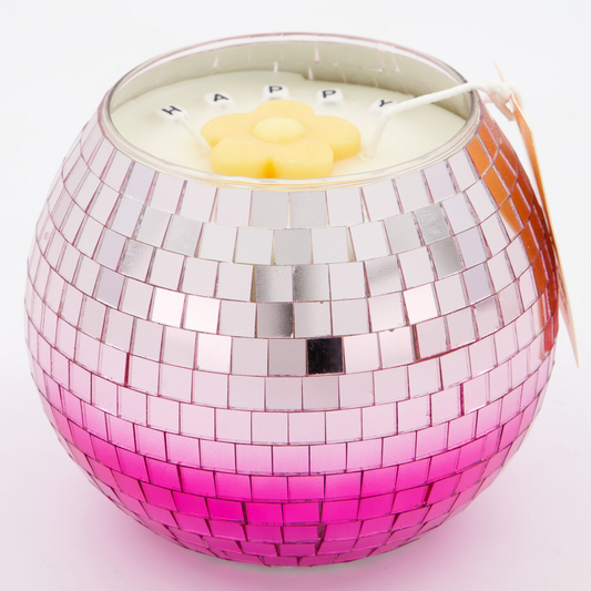 Hello Summer Duftkerze – Discokugel-Design