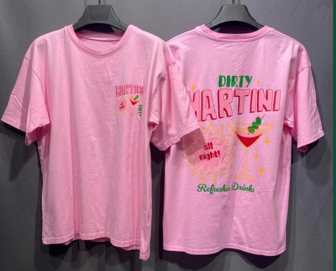 Dirty Martini Vibes – T-Shirt aus 100 % Baumwolle