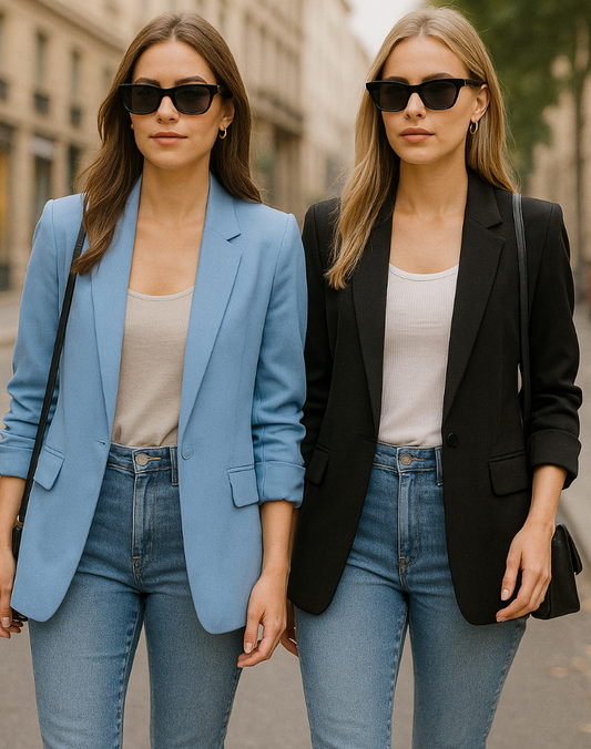 Leichter Sommerblazer "Viva" mit Dreiviertelärmeln