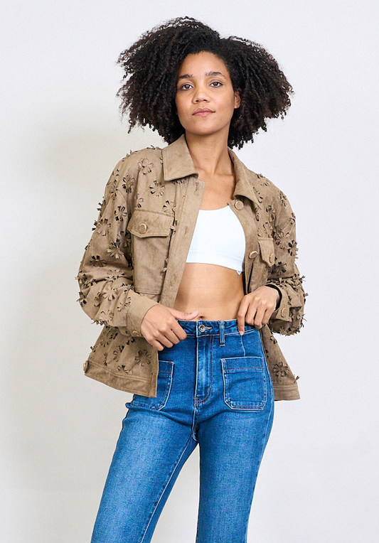 „Valeria“ – Steppjacke in Camel