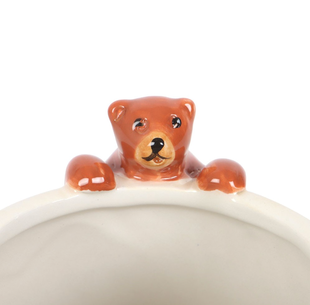 Tasse „Sleepy Bear“ – Kuscheltasse mit 3D-Bär