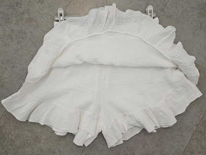Skort „Luna“ – Sommerleicht mit Volant-Flair