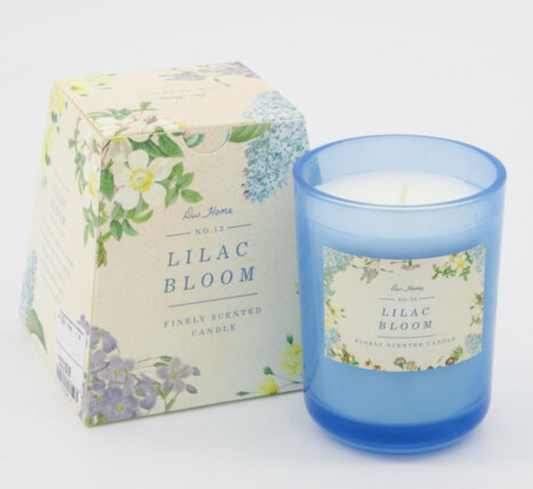Duftkerze „Lilac Bloom“ – DW Home Kerze im Glas mit Fliederduft & liebevoller Verpackung