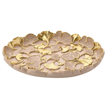 Sophia Classic Ginkgo Blush Rundes Schmucktablett