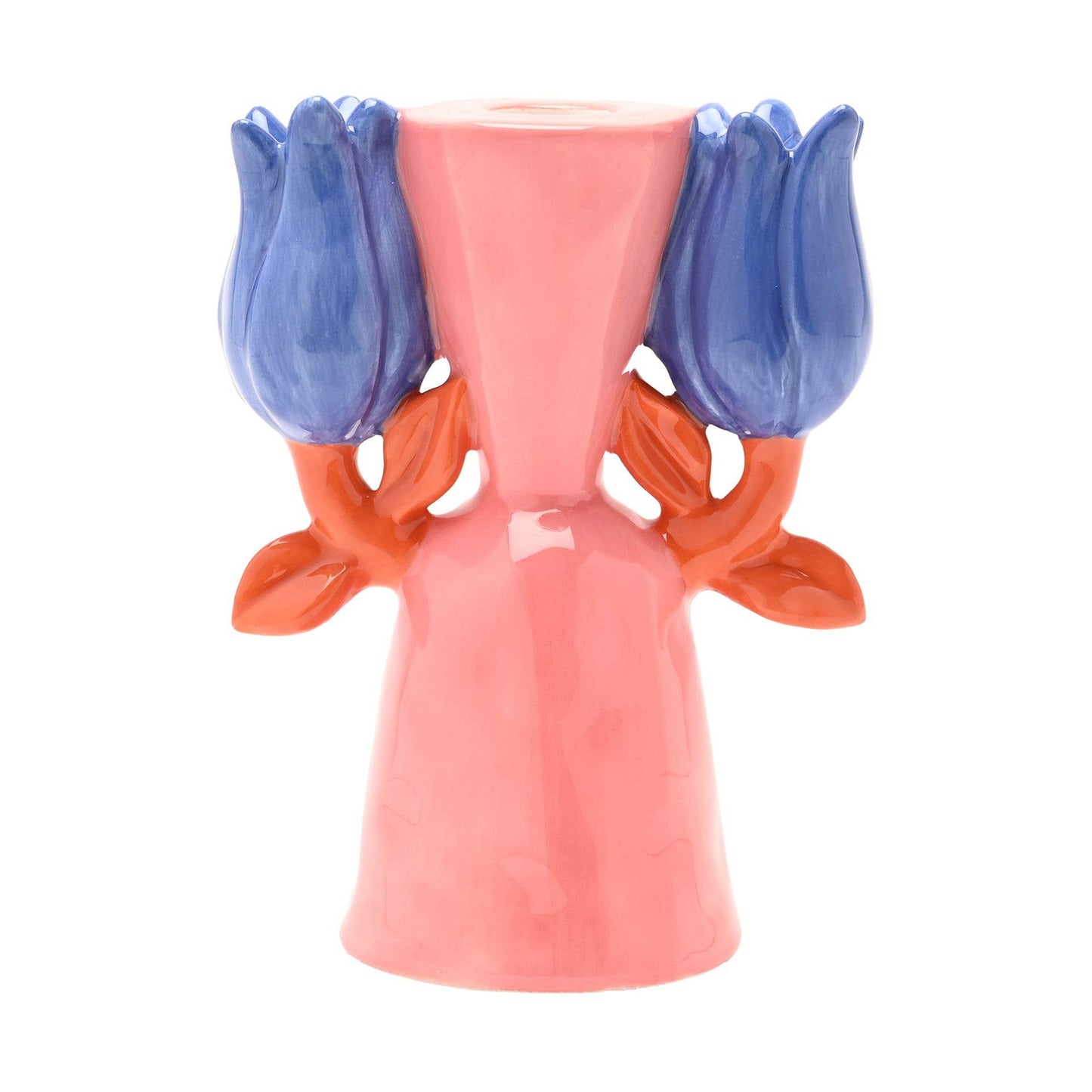 Hestia Rosa Blumen Kerzenhalter