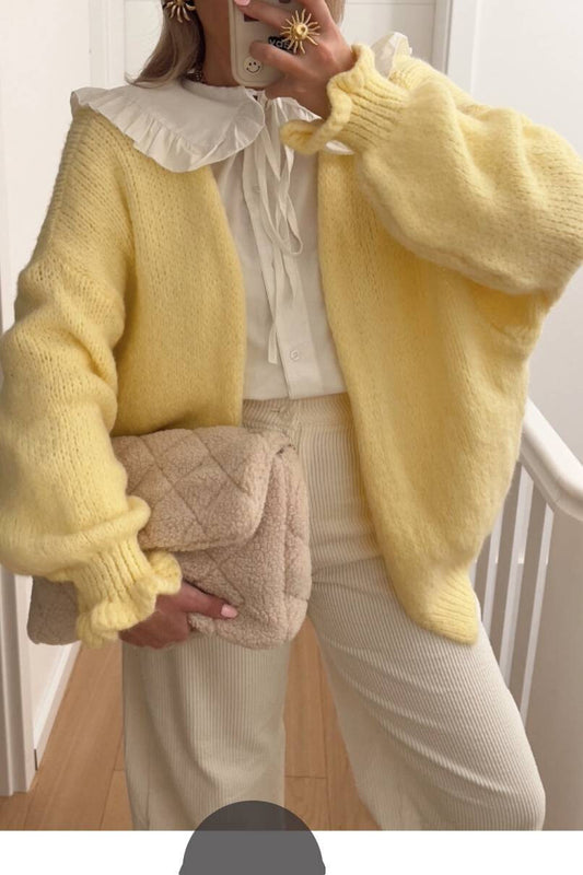 Cardigan “Pia” – Softer Strick für Sommernächte