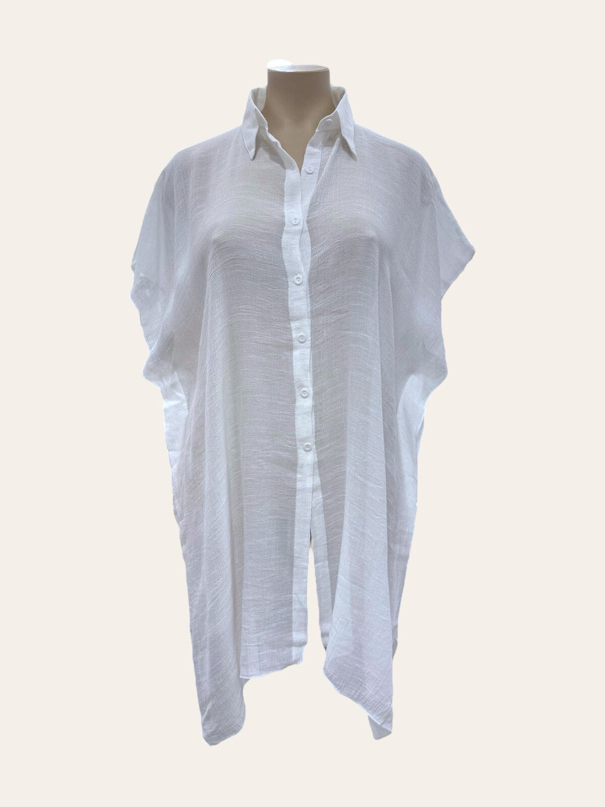 "Aria Mare" – Sommerhemd mit kurzen Ärmeln & Beach-Vibe