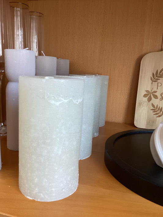 Kerze Pillar Sand