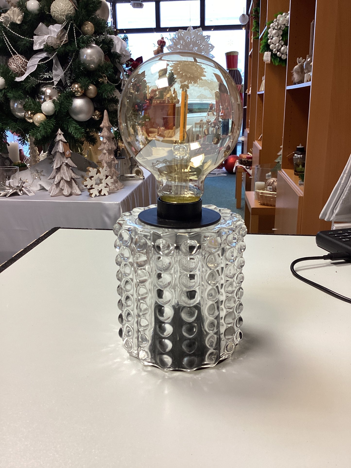 lampe cristal clair